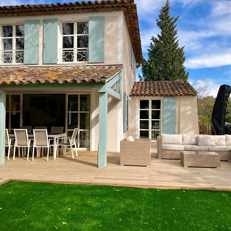 Les Restanques Maison Du Lac 4 Chambres Grimaud Bagian luar foto