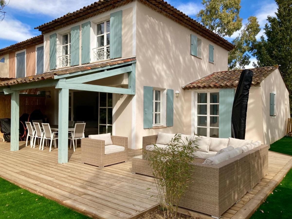 Les Restanques Maison Du Lac 4 Chambres Grimaud Bagian luar foto